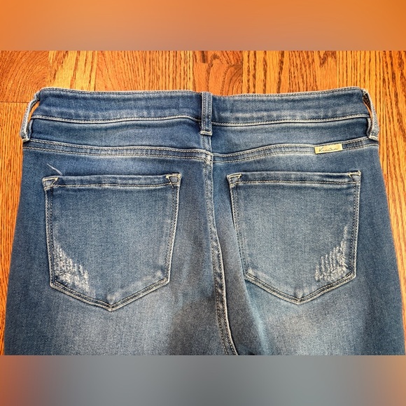 KanCan Layton High Rise Distressed Ankle Skinny Jeans | Medium Wash | Size 11/29 - Picture 6 of 11